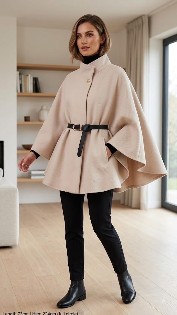 Beige Cape