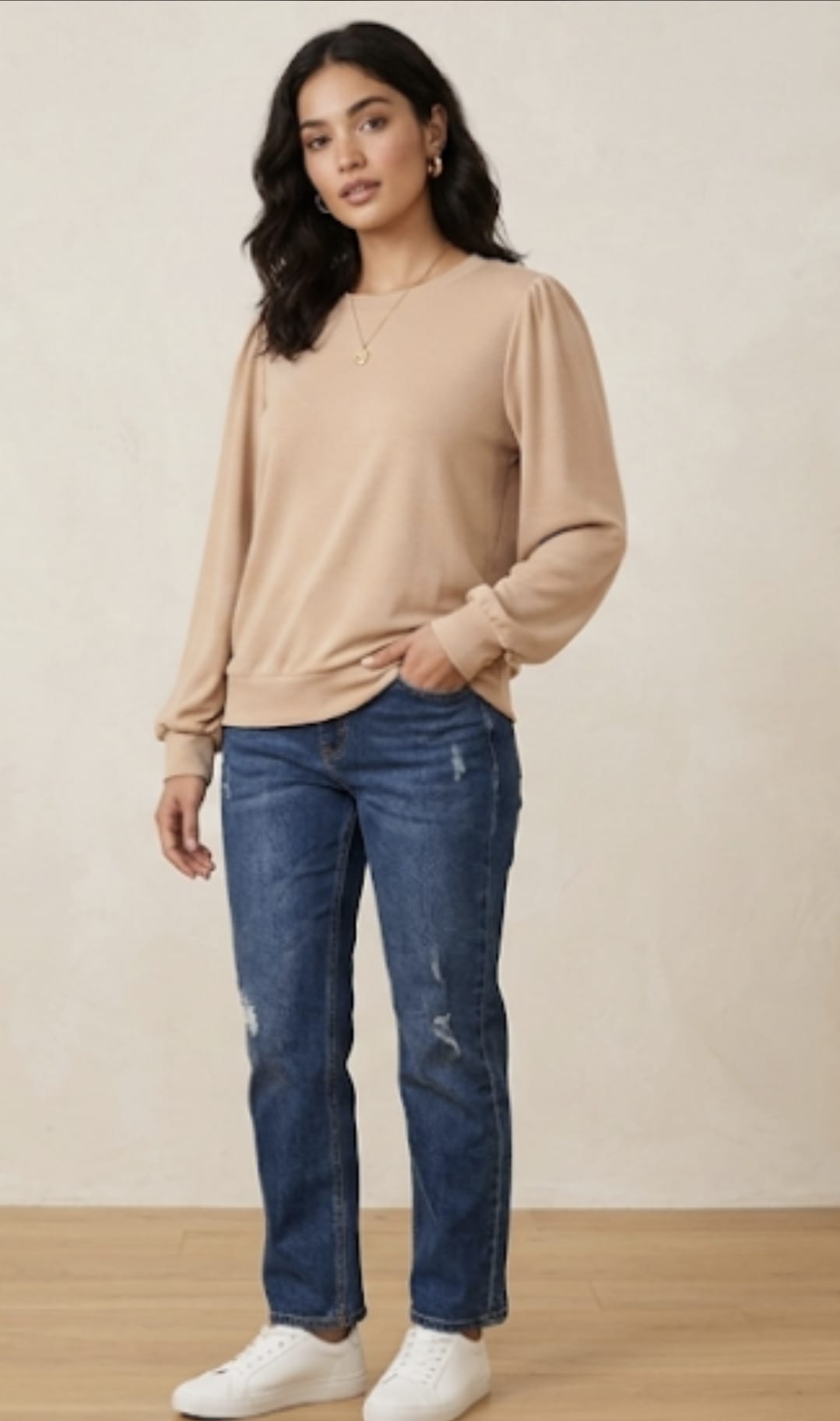 Beige bloesje